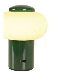 Lucide Gustav Green Glass LED Table Lamp 44520/01/33 small 7