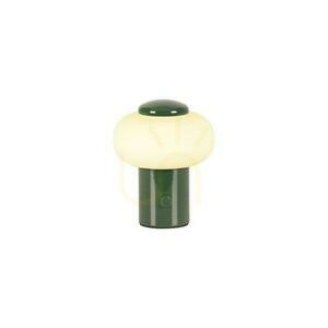 Lucide Gustav Green Glass LED Table Lamp 44520/01/33 small 0