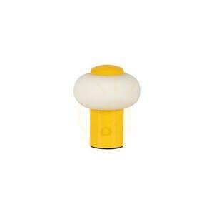 Lucide GUSTAV Yellow Rechargeable LED Table Lamp 0.8 W 2700 K 44520/01/34 small 2