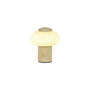 Lucide GUSTAV Cream Rechargeable LED Table Lamp 0.8 W 2700 K Touch Dimmable Ø 8 cm 44520/01/38 small 1