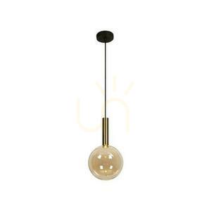 Lucide Josiane Copper Glass Pendant Light 18 cm 21441/01/62 small 1