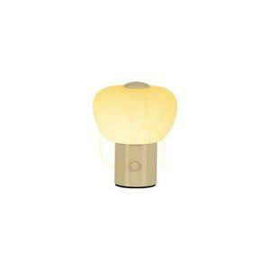 Lucide GUSTAV Beige Glass LED Table Lamp 44521/01/38 small 0