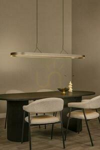 Lucide LIANE LED Pendant Light Brown Aluminum 2-Light 46404/99/97 small 5