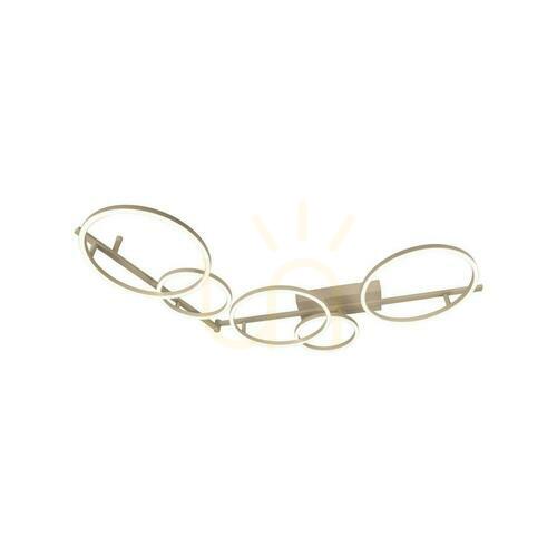 Check Lucide NICOLA Beige LED Plafond 37W 49cm Aluminum 53113/36/41