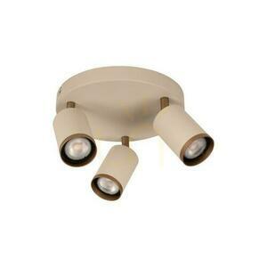 Lucide Regina Beige Aluminum Ceiling Light 3x GU10 21 cm 53914/13/41 small 2