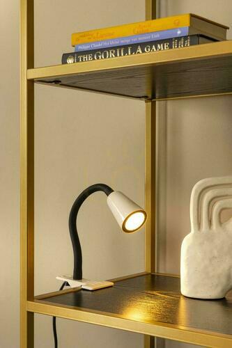 Check Lucide JASPER cream clamp lamp 1×GU10 65206/11/38