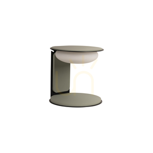 Lucide Alinda Green Wooden LED Table Lamp 20 cm 77591/15/33 small 10