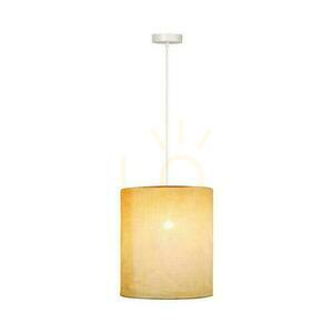 Lucide Tissaja White Linen Pendant Light Ø 30 cm E27 06428/01/31 small 0