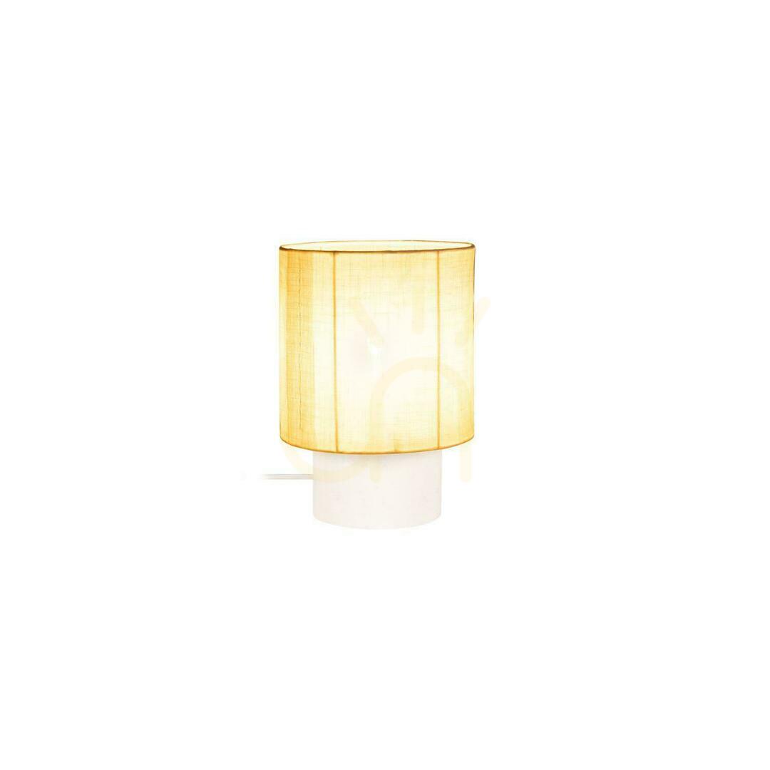 Lucide Tissaja White Rustic Table Lamp 20 cm E14 06528/28/31
