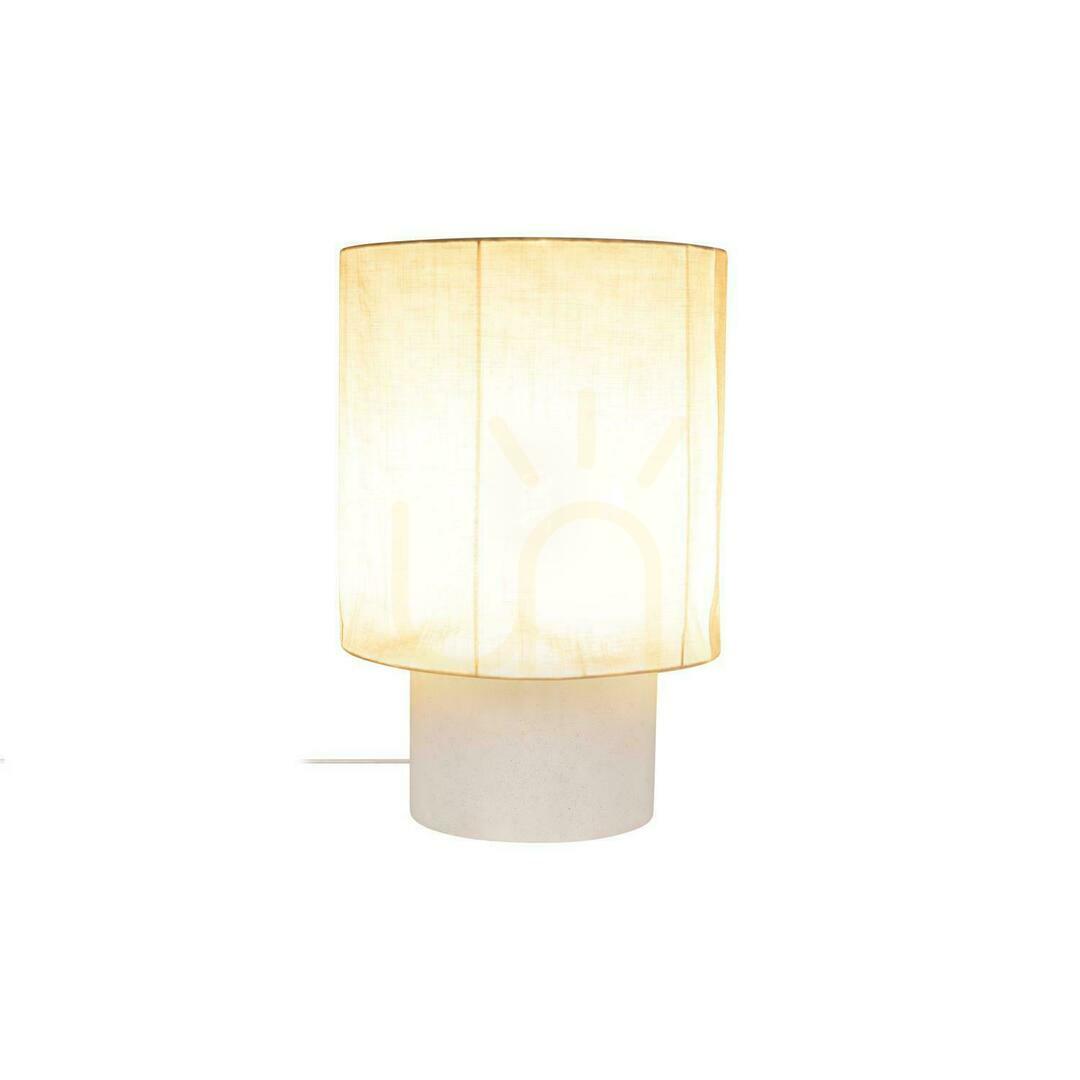 Lucide Tissaja White Rustic Table Lamp 35 cm E27 06528/50/31