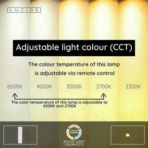 Outdoor Post Light Lucide PINO White LED IP65 06529/08/31 small 3