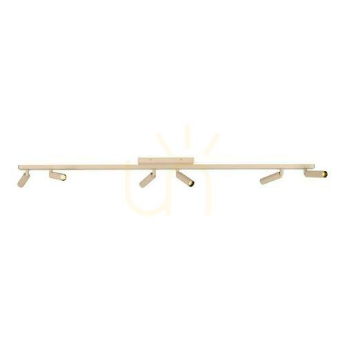 Check Lucide KEONI Beige Aluminum Ceiling Light 6x G9 118 cm 09943/06/41