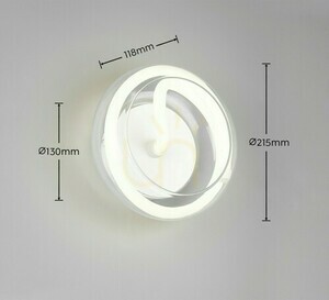 Trio TARSIA wall lamp 237870131 small 6