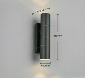 Trio YAMUNA outdoor wall lamp 269760242 small 5