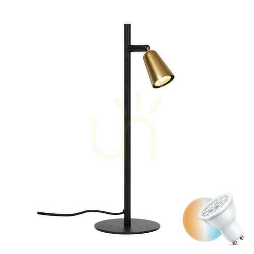 Check Lucide Tiana Beige Metal Table Lamp 65501/01/05