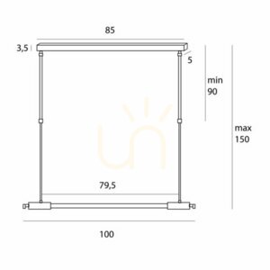 Pendant Light Max Light Flusore Brushed Gold 12W 3000K Dimmable P0660D small 0
