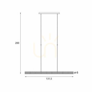 Pendant Light Max Light Love Chrome LED 37W 3000K P0647 small 1