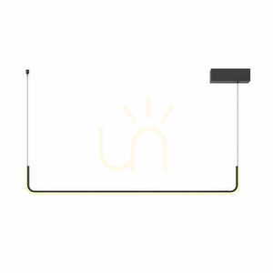 Pendant Light Max Light URUS P0644 Black LED 17W 3000K small 1