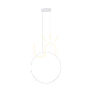 Pendant Light Max Light Visual P0651 White 22W 60cm 3000K small 0