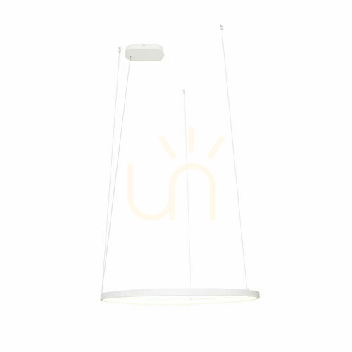 Check Pendant Light Max Light Visual Horizontal White 60cm 22W 3000K P0655