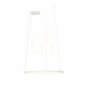 Pendant Light Max Light Visual Horizontal White 60cm 22W 3000K P0655 small 0