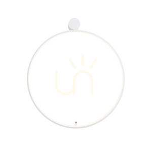 Wall Light Max Light Visual W0434 White 60 cm 22W 3000K small 1