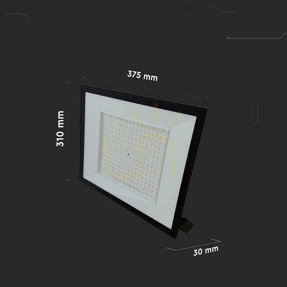 Display V-TAC 200W LED SMD Projector 6400K Black VT-44208 6500K 16450lm. V-TAC 200W LED SMD Projector 6400K Black VT-44208 6500K 16450lm.