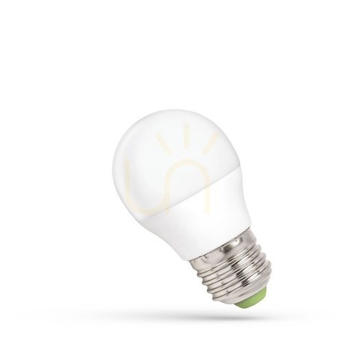 Check LED Bulb Ball E27 230V 6W WW Dimmable Spectrum.