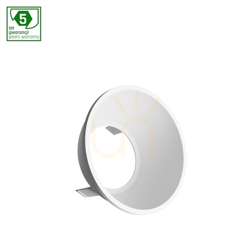 Check Accessory Reflector for Orbito Flush Mount Sli043019 Surface Mount Sli043038+Sli043039 Fi110mm White Matte