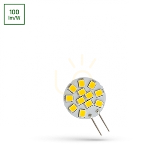 LED bulb G4 12V 1.2W WW 20mm Spectrum small 0