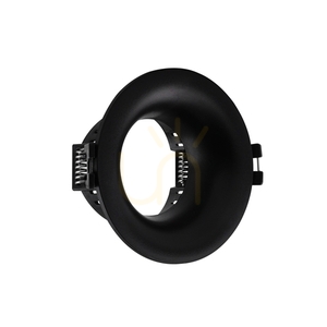 FialeV Basic GU10 Recessed luminaire IP20 Fi86 X41mm Black Round. small 1