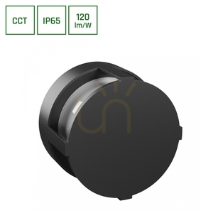 Outdoor wall lamp Verto Round Cup 10W CCT 230V IP65 170 X110mm Black 0 Outdoor wall lamp Verto Round Cup 10W CCT 230V IP65 170 X110mm Black small 0