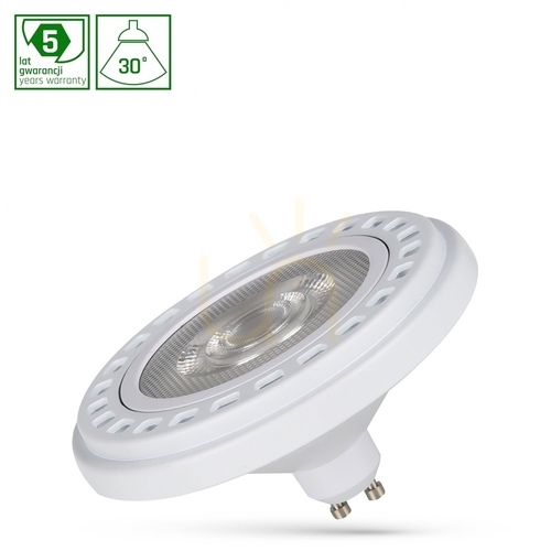 Check LED bulb Ar111 GU10 230V 20W Cob 30 St NW Ra90 Premium White Spectrum 5 Year Warranty
