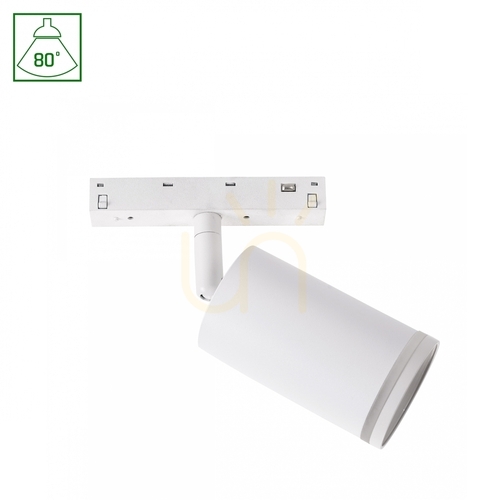 Check Spotlight for Busbars System Shift Basic Spot S Ring Directional luminaire 55 X100 X160mm 7W 2700 K White