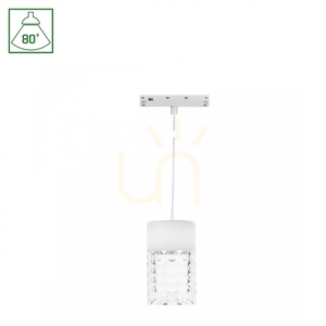 System Shift Basic Hangit Crystal Suspension Lamp 55 X110mm (1100 Wire) 7W 2700 K White. small 0