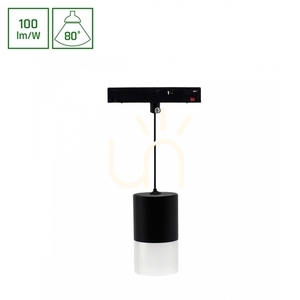 System Shift Basic Hangit Suspension Lamp 55 X95mm (1100 Wire) 7W 4000 K Black. small 0