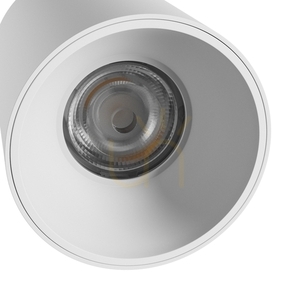 Downlight ORBITO Surface-mounted 14 27W WW 230V 40 St IP44 Ugr<19 Ra90 Fi115 X152mm White Round 5 Years small 3