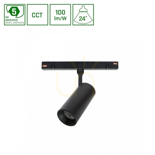Check Reflector for Busbars System Shift CCT Spot M/L Luminaire for Busbar 55x120x163mm 12W 24 St Black 5 Years Warranty