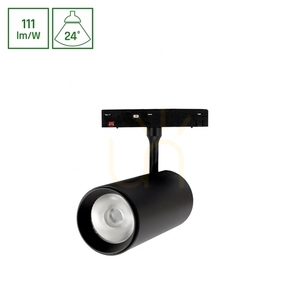 Spotlight for Busbars System Shift Basic Spot L Directional Luminary 65x140x210mm 20W 2700 K Black small 0