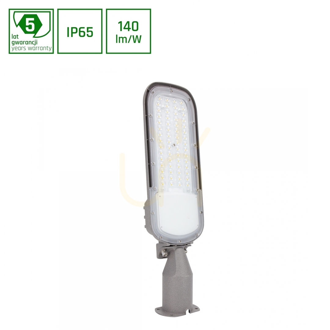 LED floodlight STREETOS 2 Street 50W NW 230V 155/115st IP65 Ik09 490x148x86mm Gray 5 Years Gw