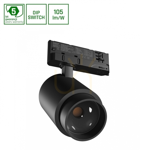 Check PAVA POINT Busbar Spotlight For Busbar 3 F 6 20W 230V NW 8 45 St IP20 Ra90 82 X160 X222mm Black 5 Years Warranty.