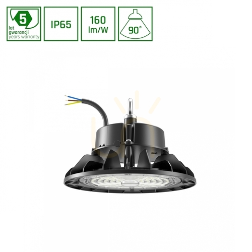 Check PLATEO 4 High Bay Technical Lamp 100 W/75 W/55W NW 230V 90 St IP65 Ik09 220 X135mm Black 5 Years Warranty. From Reg. Power 0 10