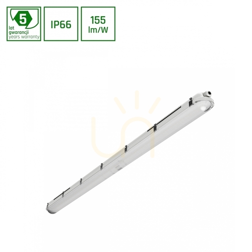 Check LIMEA GIGANT PRO Hermetic Light Bar 1500mm 85 W/68 W/54 W/40W CW 230V 120 St IP66 Ik10 1500x80x68mm 5 Years Warranty.