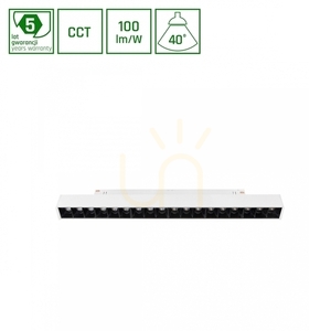 GRID M linear light for the SHIFT SMART track system 17W CCT/DIM white 0 GRID M linear light for the SHIFT SMART track system 17W CCT/DIM white small 0