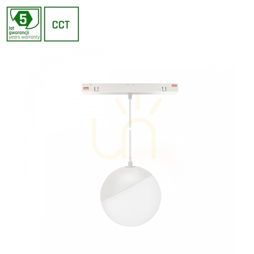 Check System Shift Smart Globe P Pendant Light Fi100 (815mm Cable) 5W 165st White CCT/Dim Lat Gw.