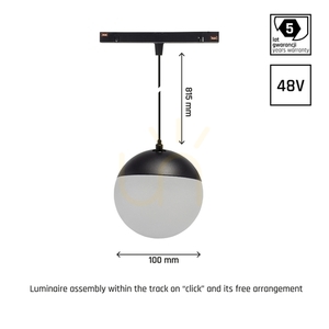 System Shift Smart Globe P Pendant Light Fi100 (815mm Cable) 6W 165st Black CCT/Dim 5 Year Warranty. 13 System Shift Smart Globe P Pendant Light Fi100 (815mm Cable) 6W 165st Black CCT/Dim 5 Year Warranty. small 13