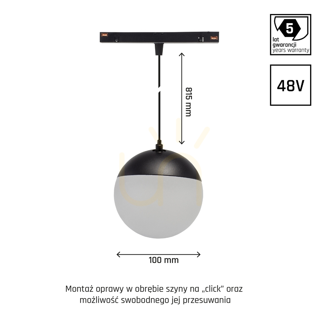 Display System Shift Smart Globe P Pendant Light Fi100 (815mm Cable) 6W 165st Black CCT/Dim 5 Year Warranty. System Shift Smart Globe P Pendant Light Fi100 (815mm Cable) 6W 165st Black CCT/Dim 5 Year Warranty.
