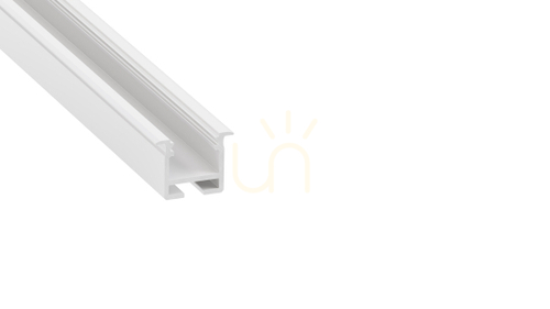 Check LUMINES profile type inFLEXA white lacquered 3 m