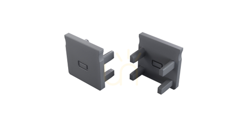 Check LUMINES FLEXA profile plug grey 2in1