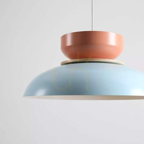 Check Aldex Aldo Light Baby Blue Coral Pendant Lamp 47 cm Metal 1152G29_11_J